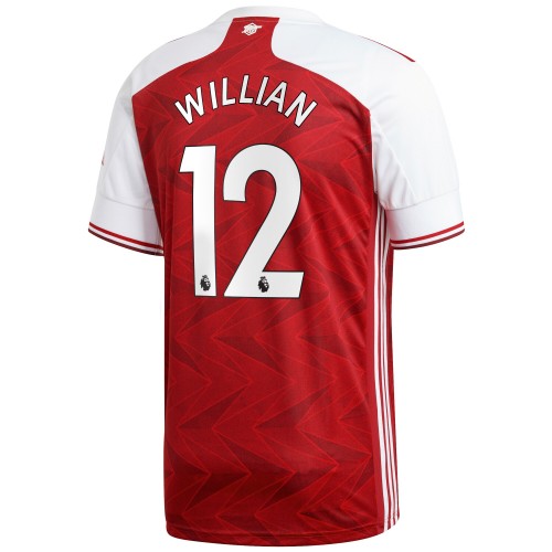 Arsenal Fodboldtrøjer Willian 12 Hjemmebanesæt 2020/21 Kort ærmer Arsenal Fodboldtrøjer Willian 12 Hjemmebanesæt 2020/21 Kort ærmer